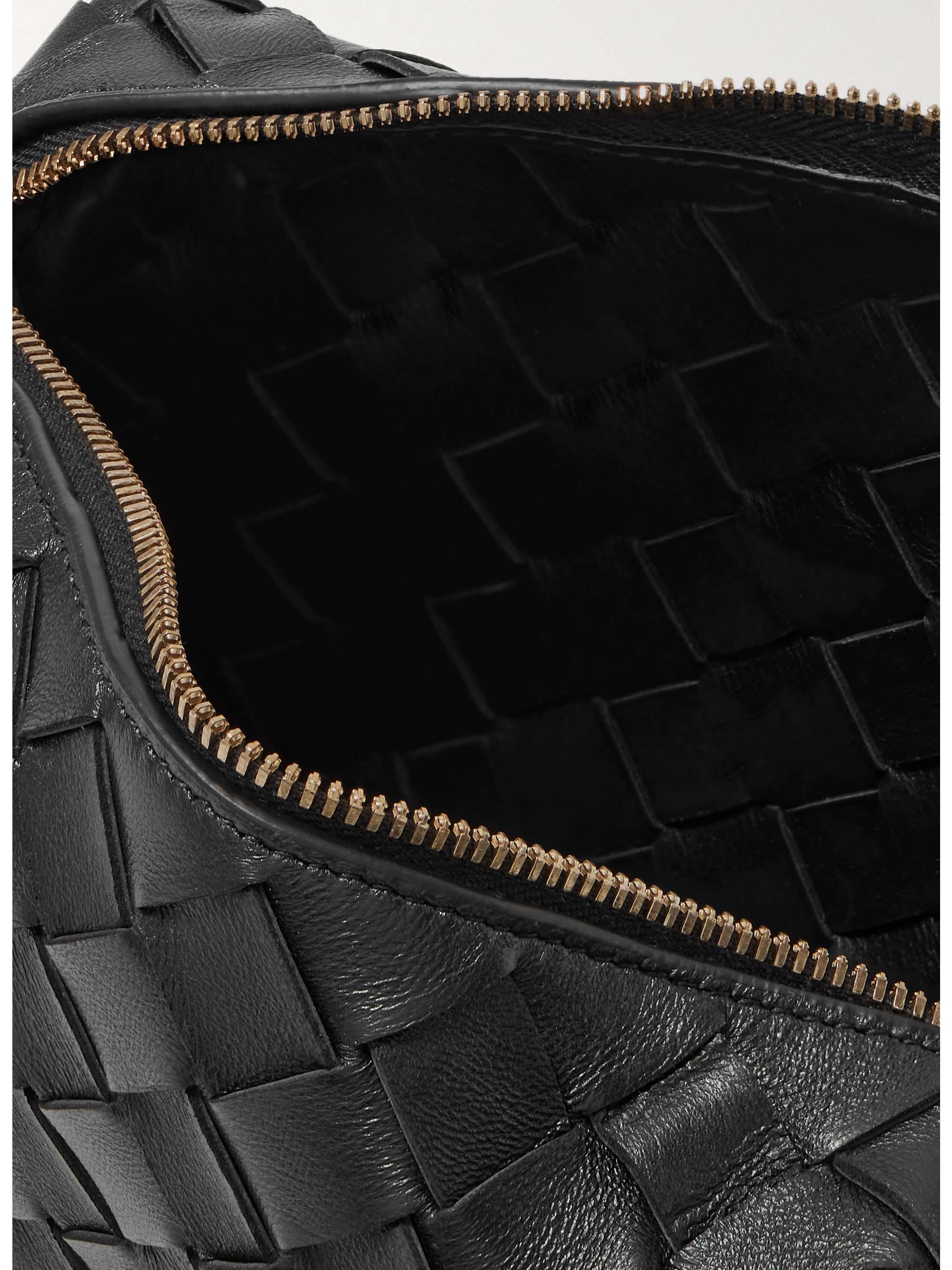 BOTTEGA VENETA Loop mini intrecciato leather shoulder bag