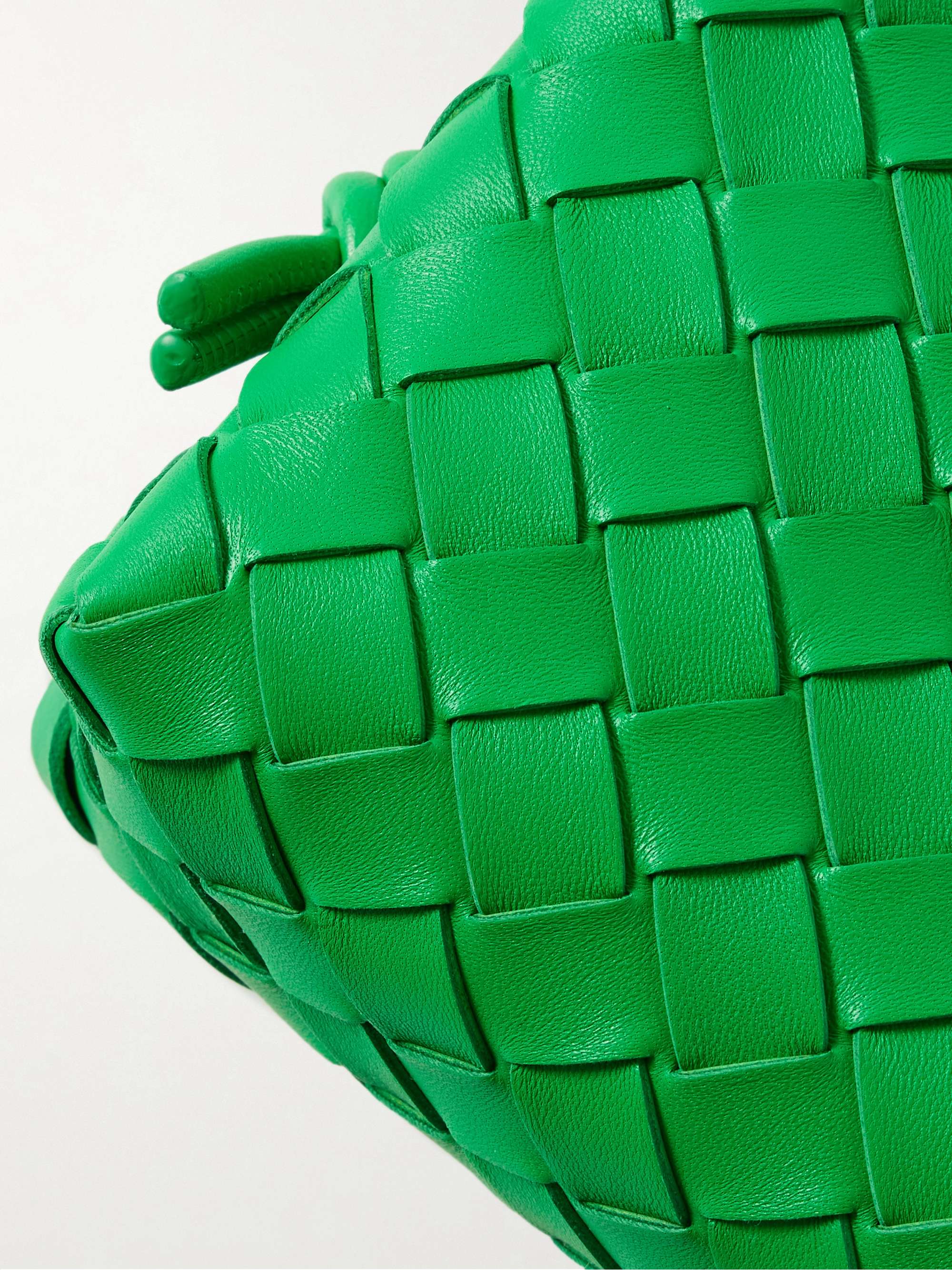 BOTTEGA VENETA Loop mini intrecciato leather shoulder bag
