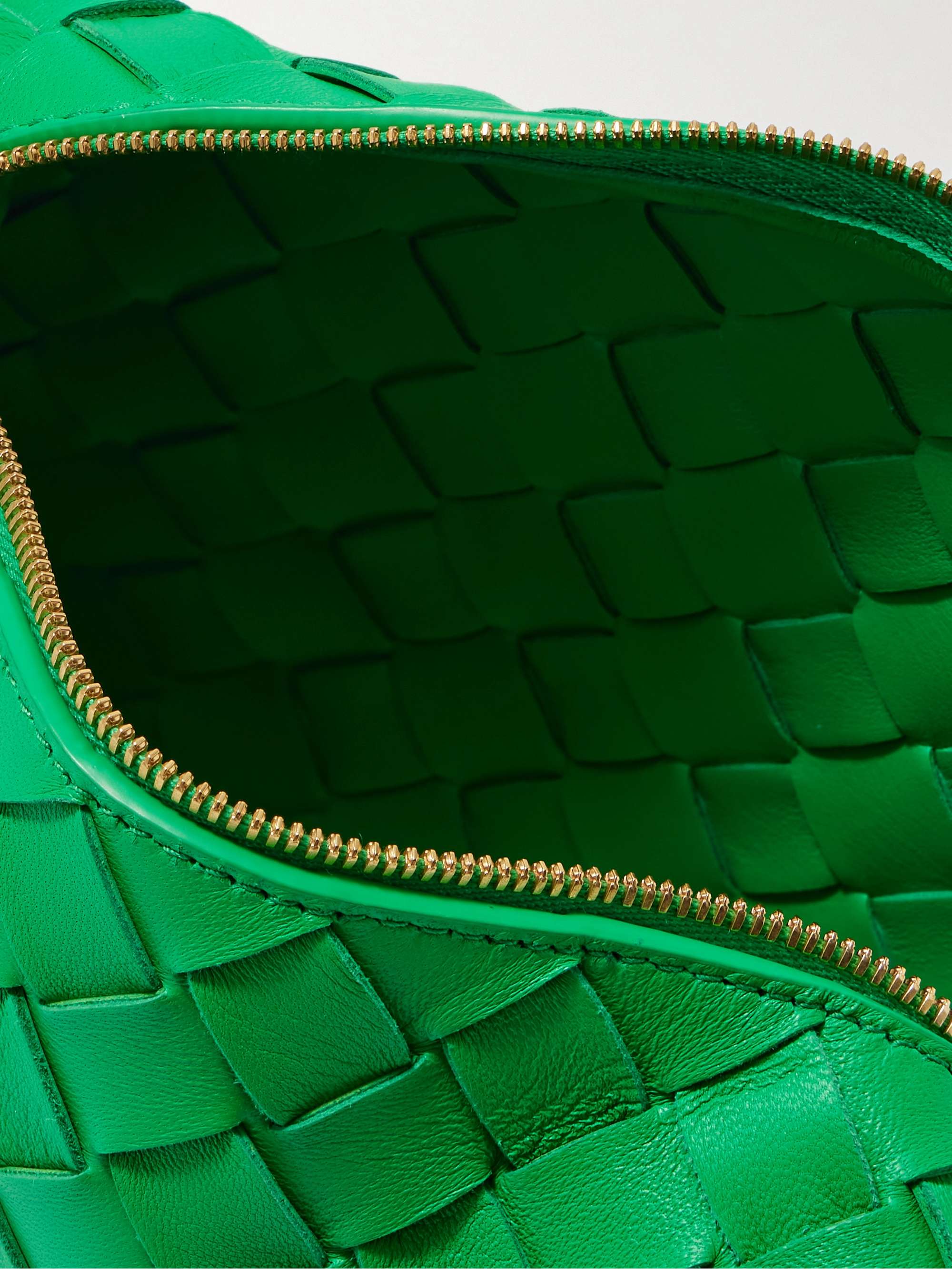 BOTTEGA VENETA Loop mini intrecciato leather shoulder bag