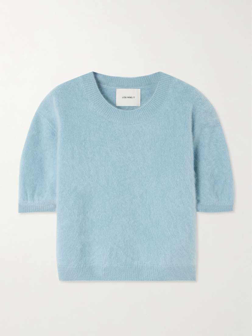 Lisa Yang Juniper Brushed Cashmere Sweater