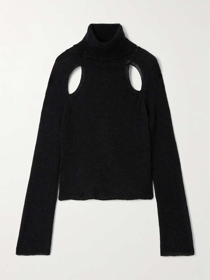 Our Legacy Cut-out Knitted Turtleneck Sweater - EU 42