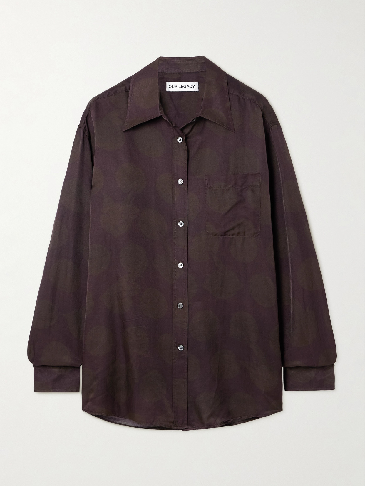 Our Legacy Women's Favourite Shirt In Brown