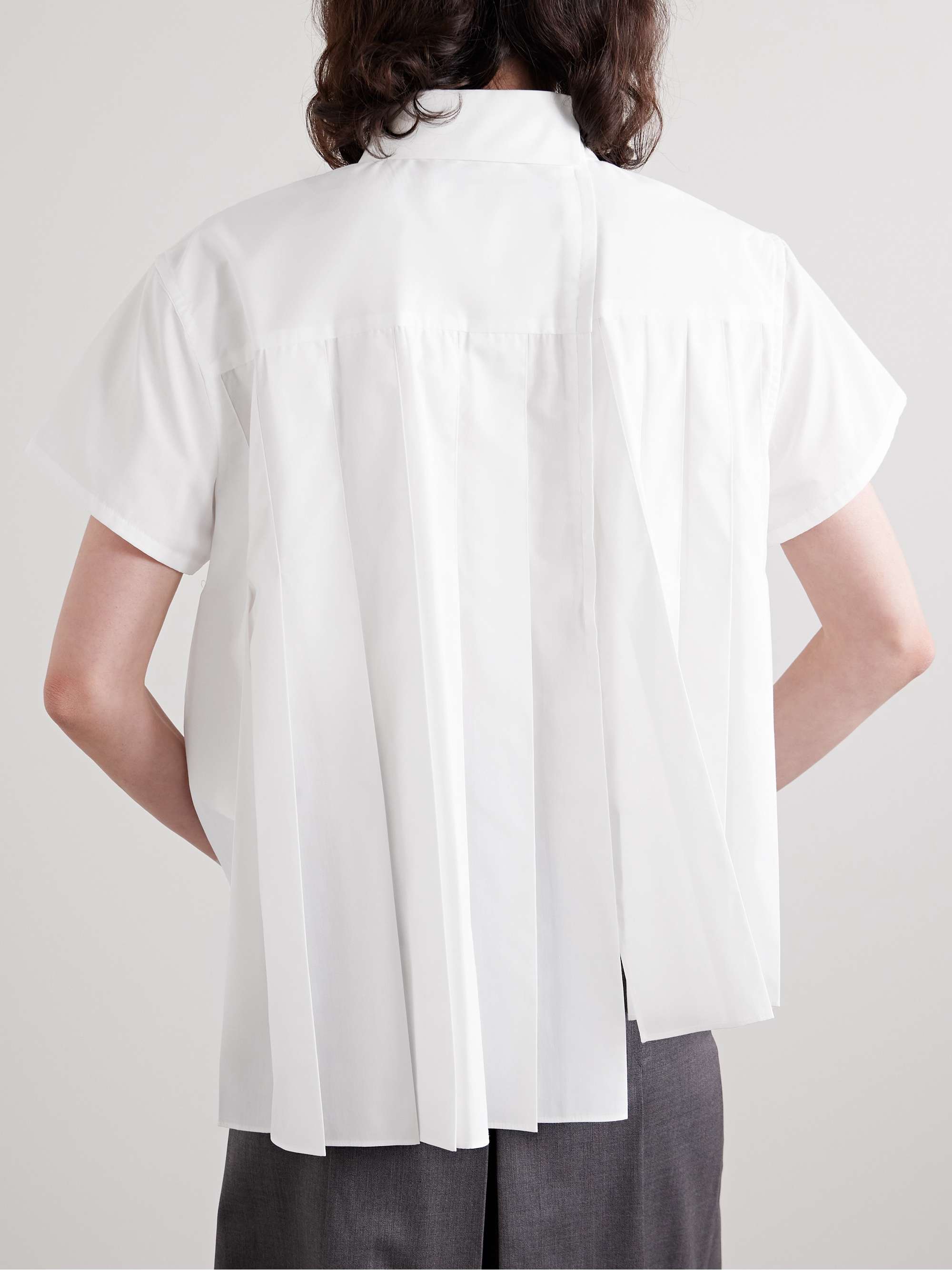Cotton Poplin Shirt | sacai Official Store サカイ オフィシャル