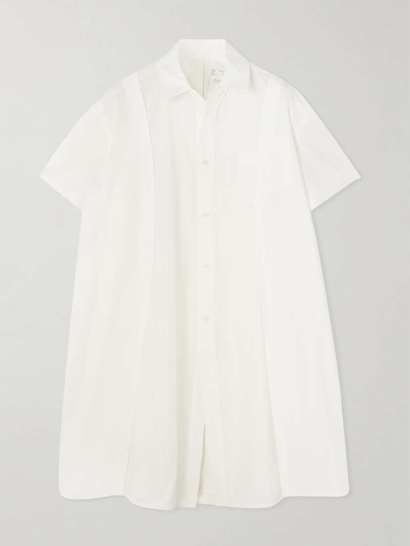 Sacai Paneled Poplin Shirt