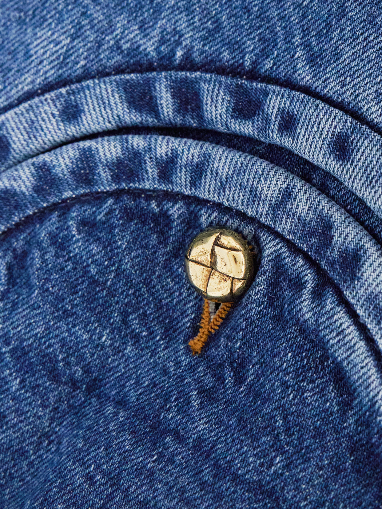 Blazé Milano Nariida Maya Oversized Denim Jacket In Blue