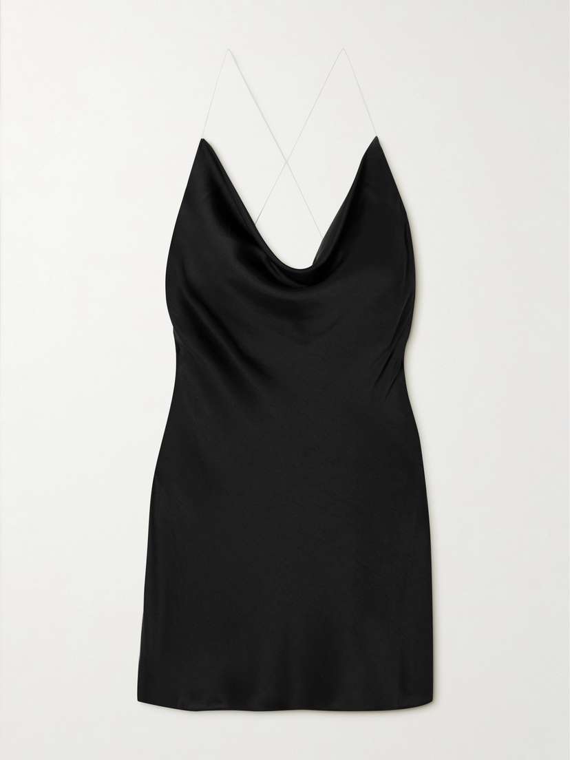 Y/Project Recycled-satin Mini Dress