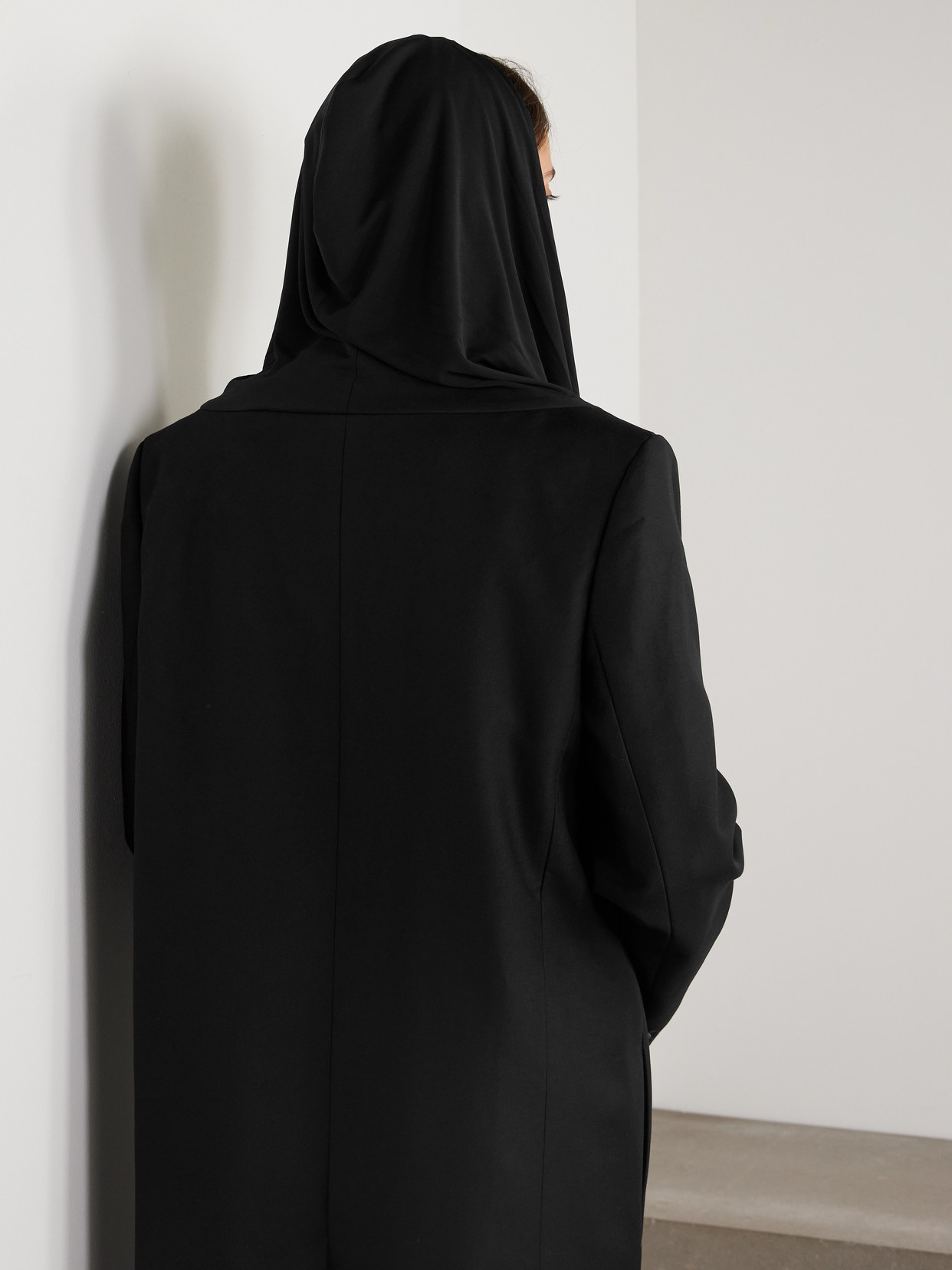 Y/Project - Hooded Draped Cotton Coat