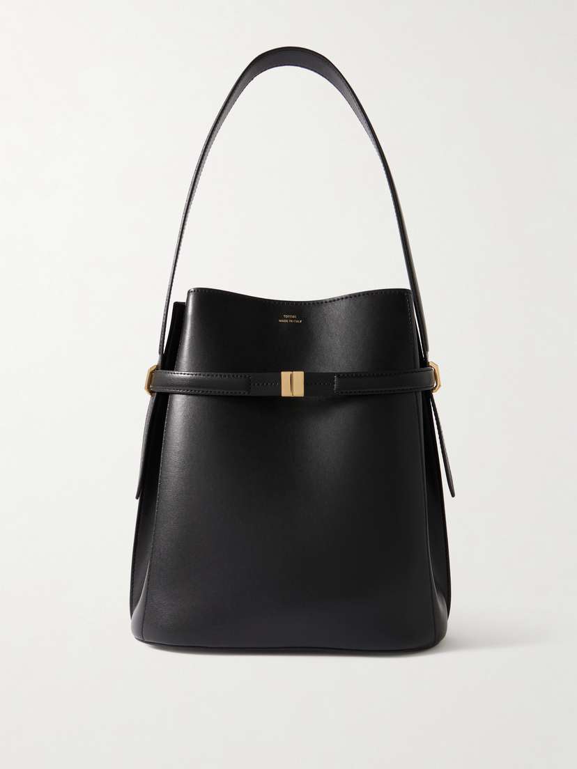 TOTEME Belted Leather Tote