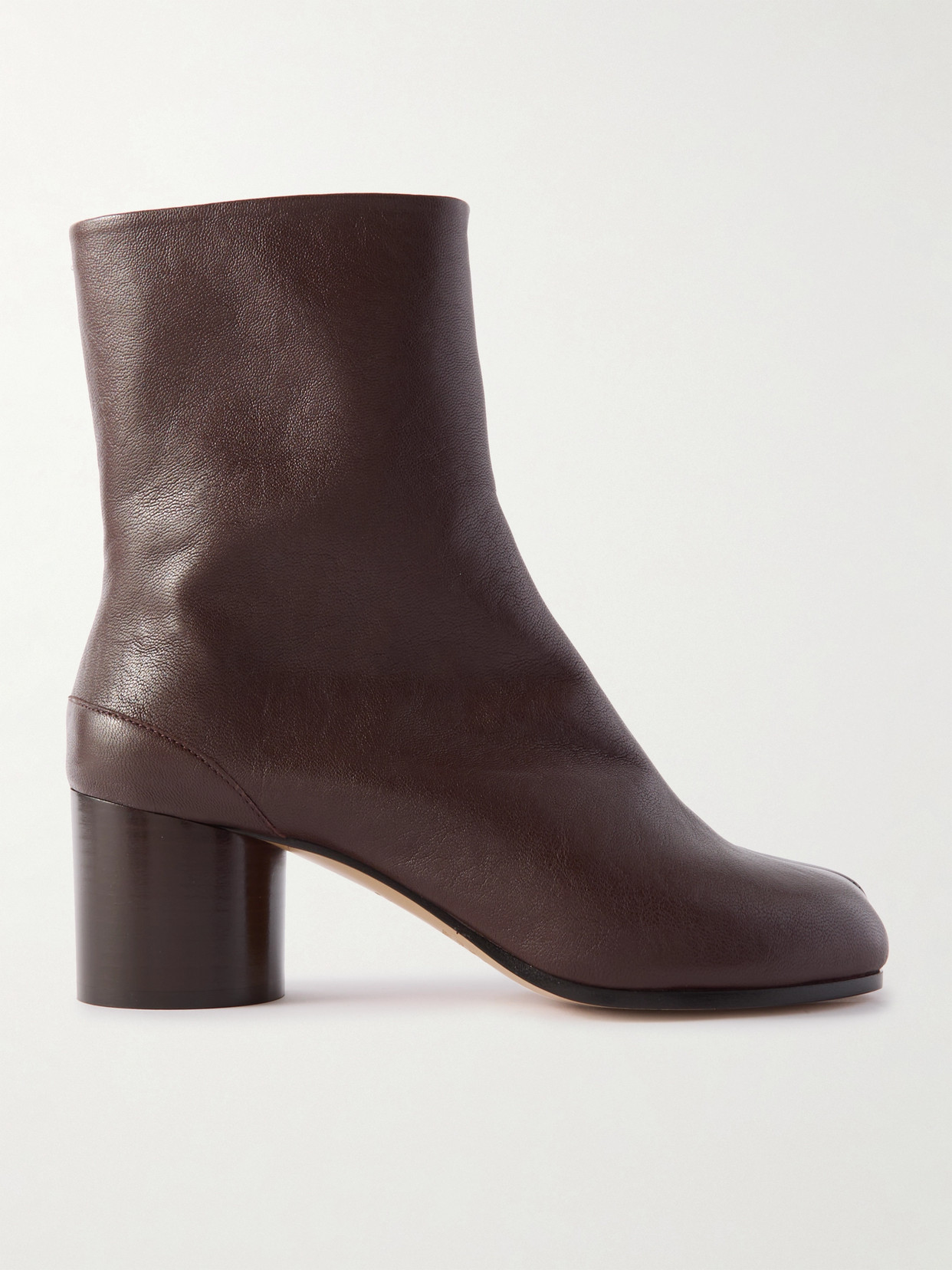 Maison Margiela - Tabi Split-toe Leather Ankle Boots - Brown