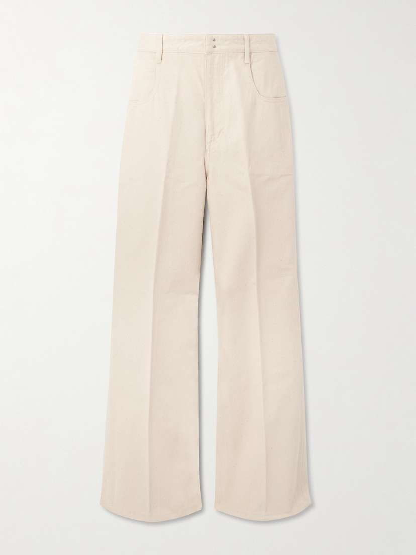 CARVEN Low-rise Wide-leg Jeans