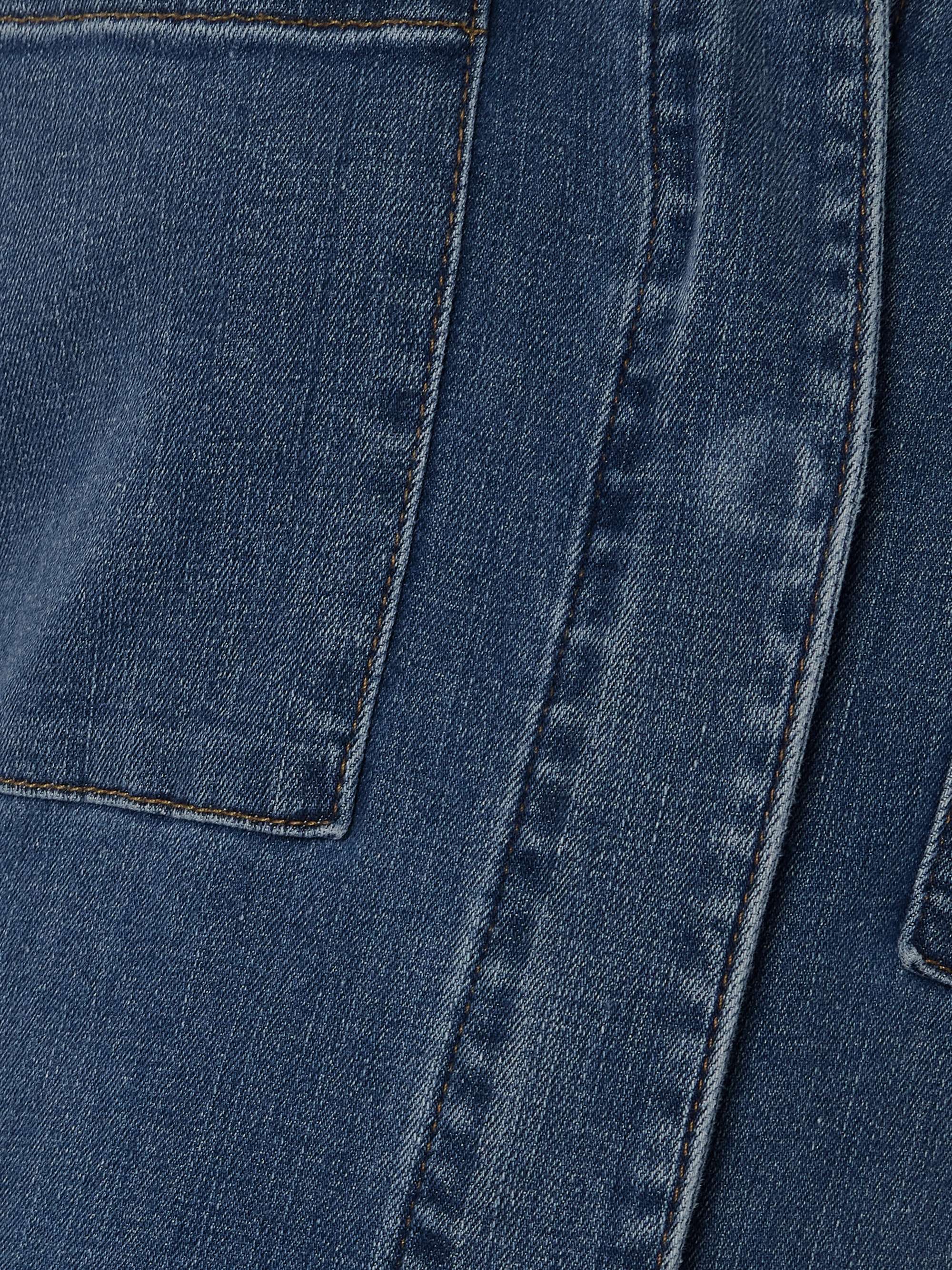 RIVET UTILITY Rebel denim jumpsuit NETAPORTER