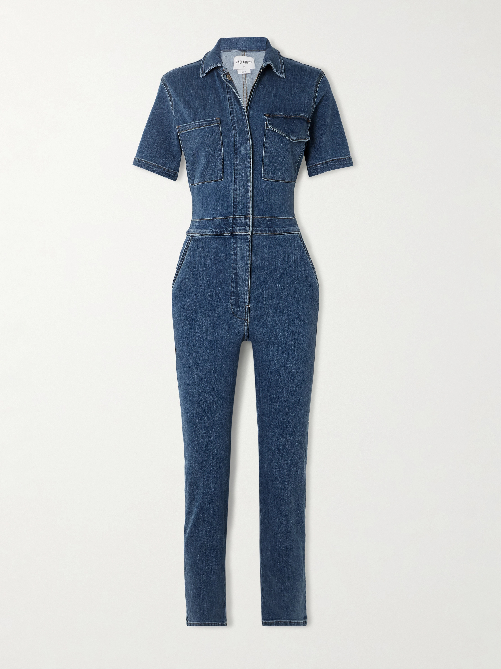 RIVET UTILITY Rebel denim jumpsuit