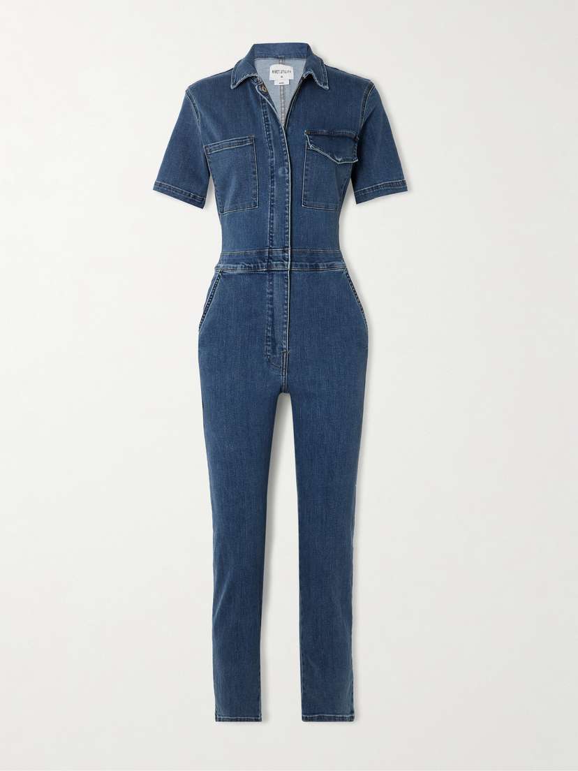 Rivet Utility Rebel Denim Jumpsuit