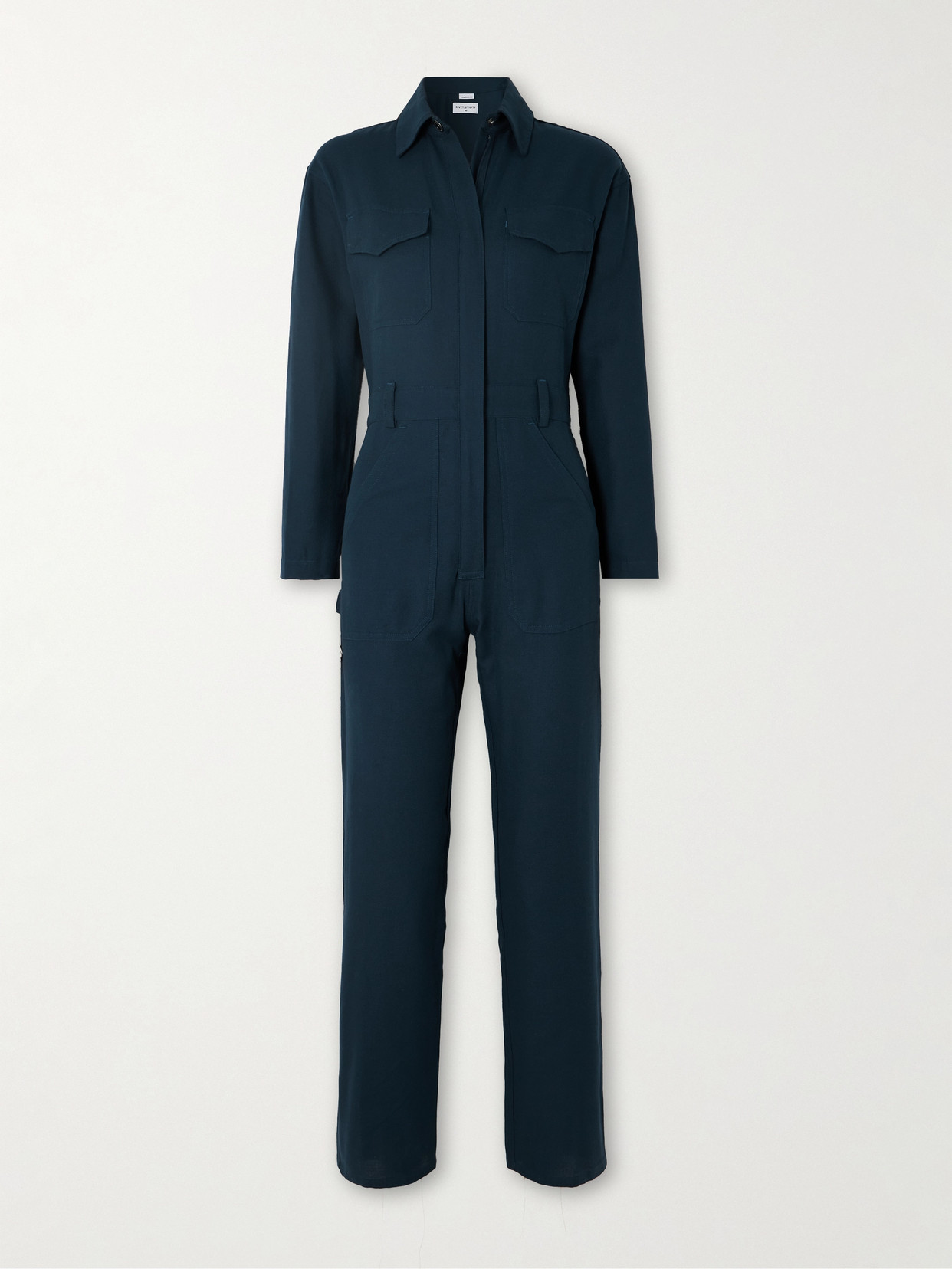 Rivet Utility - Powerhouse Cotton-twill Jumpsuit - Blue