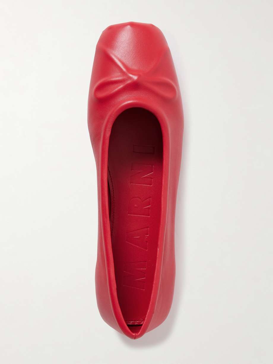 MARNI satin ballet flats 39