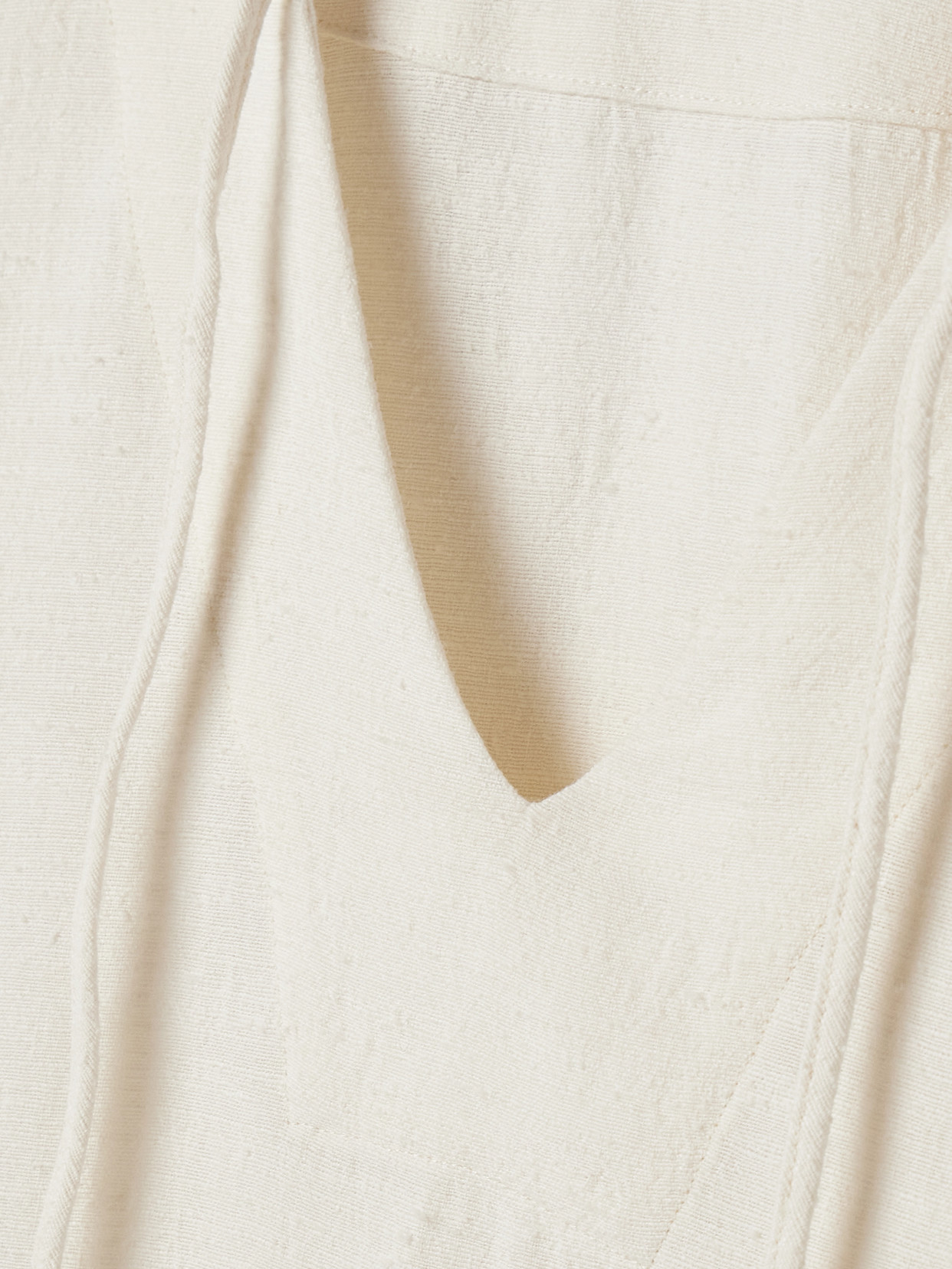 Lisa Marie Fernandez Woven Tunic In Ivory