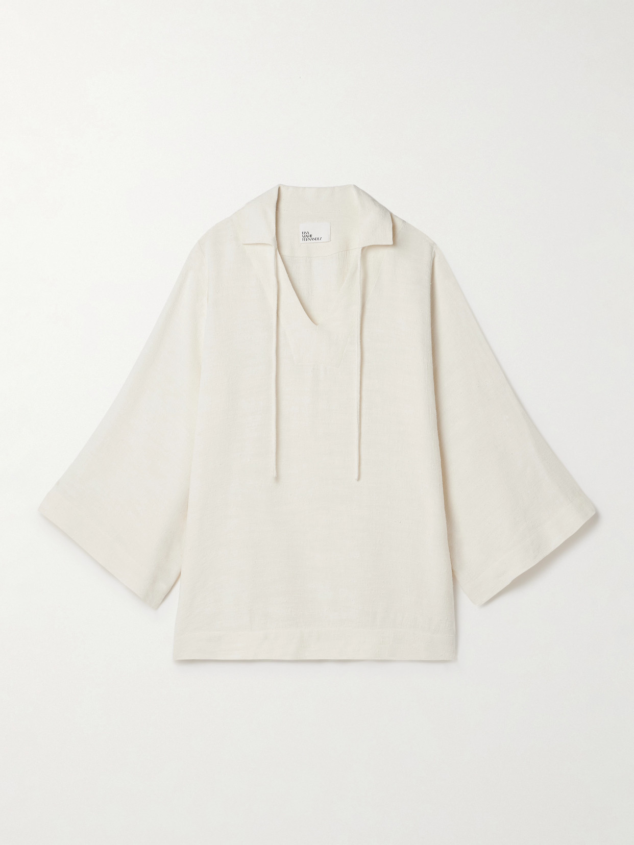 Lisa Marie Fernandez - Woven Tunic - Ivory