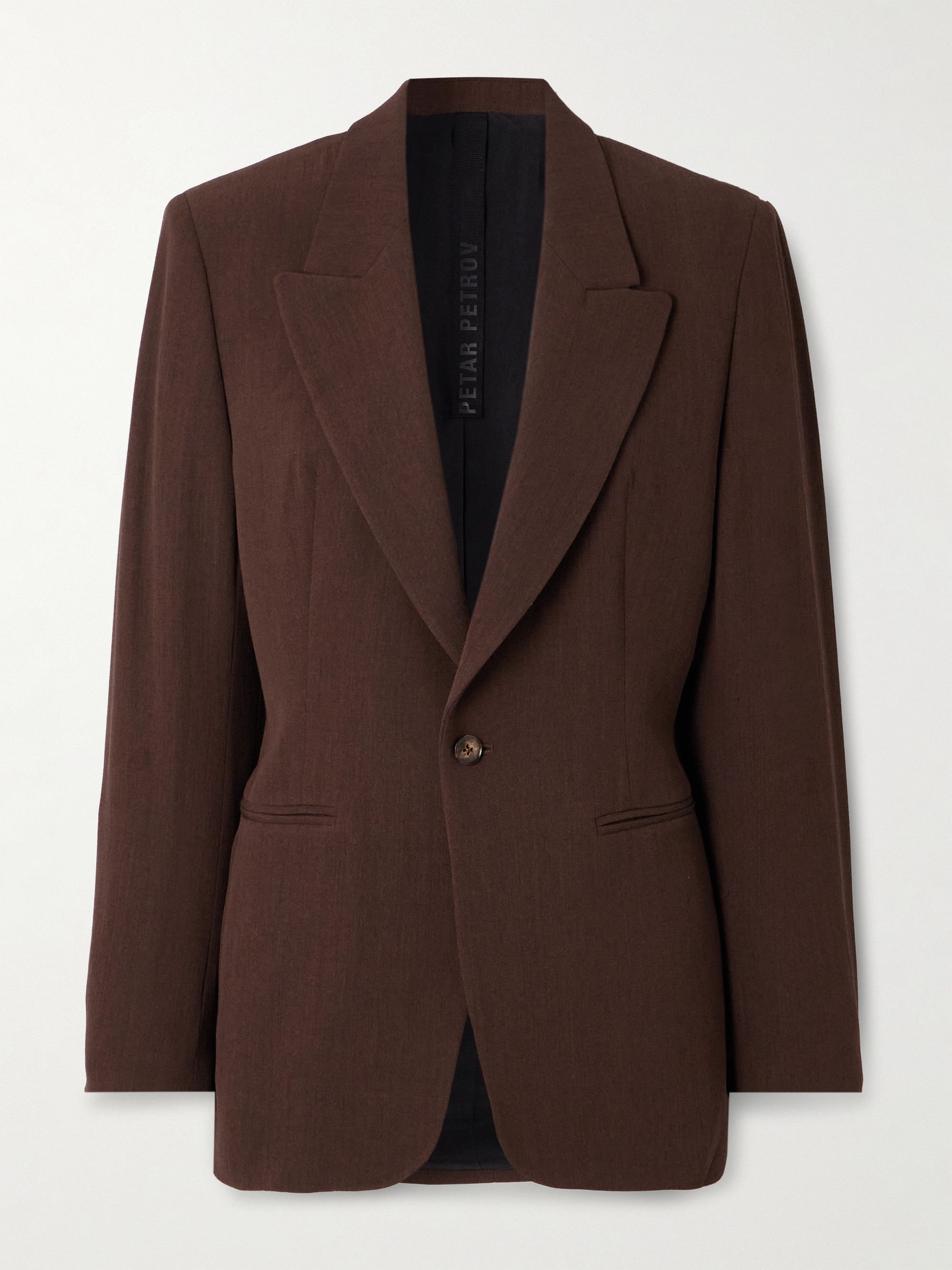Petar Petrov Wool-blend blazer