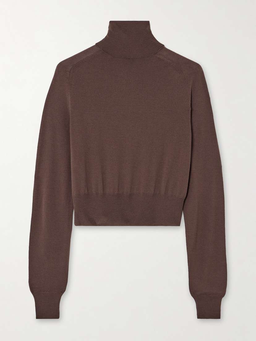 Petar Petrov Real Life Merino Wool Turtleneck Sweater - x large
