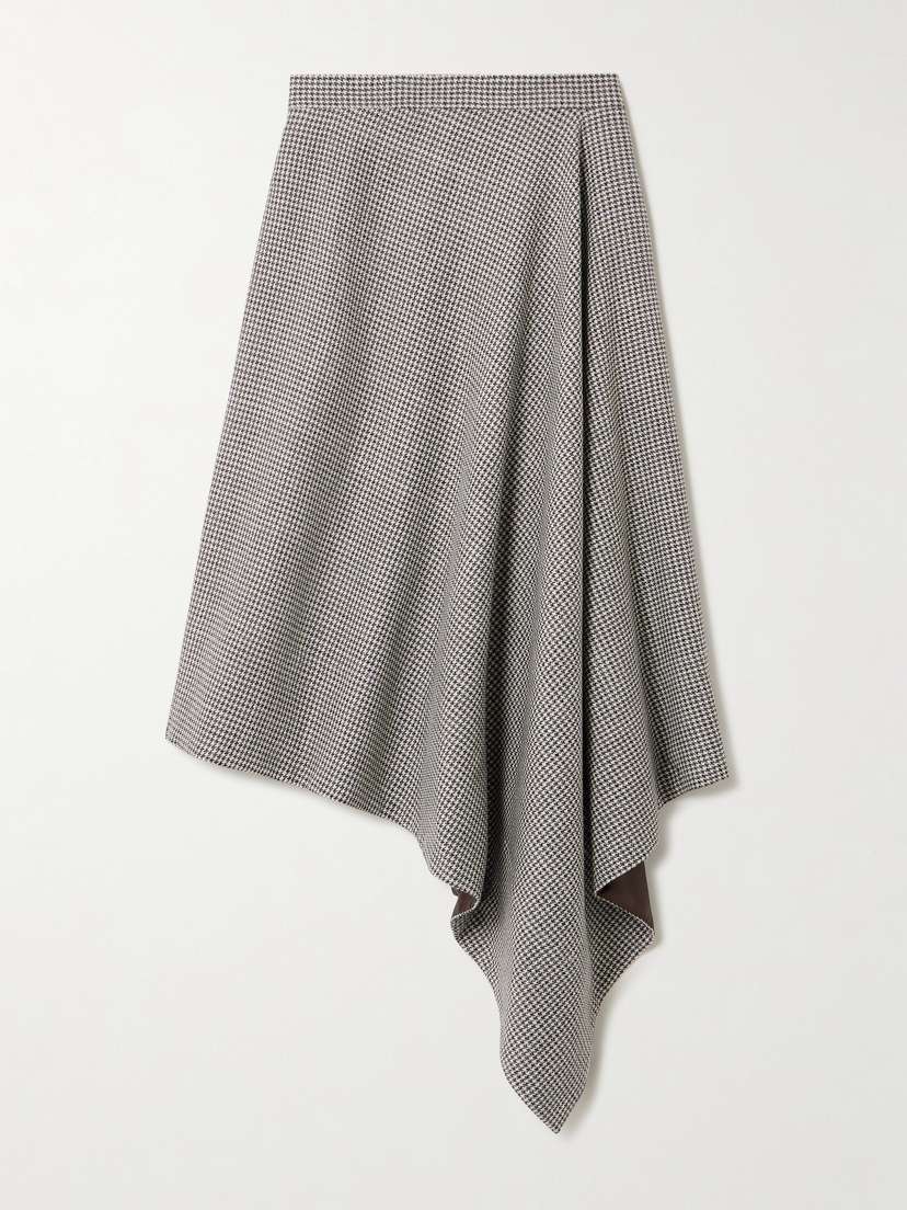 Joseph | 36C73E10078 | Gray | Duparc Asymmetric Houndstooth Wool
