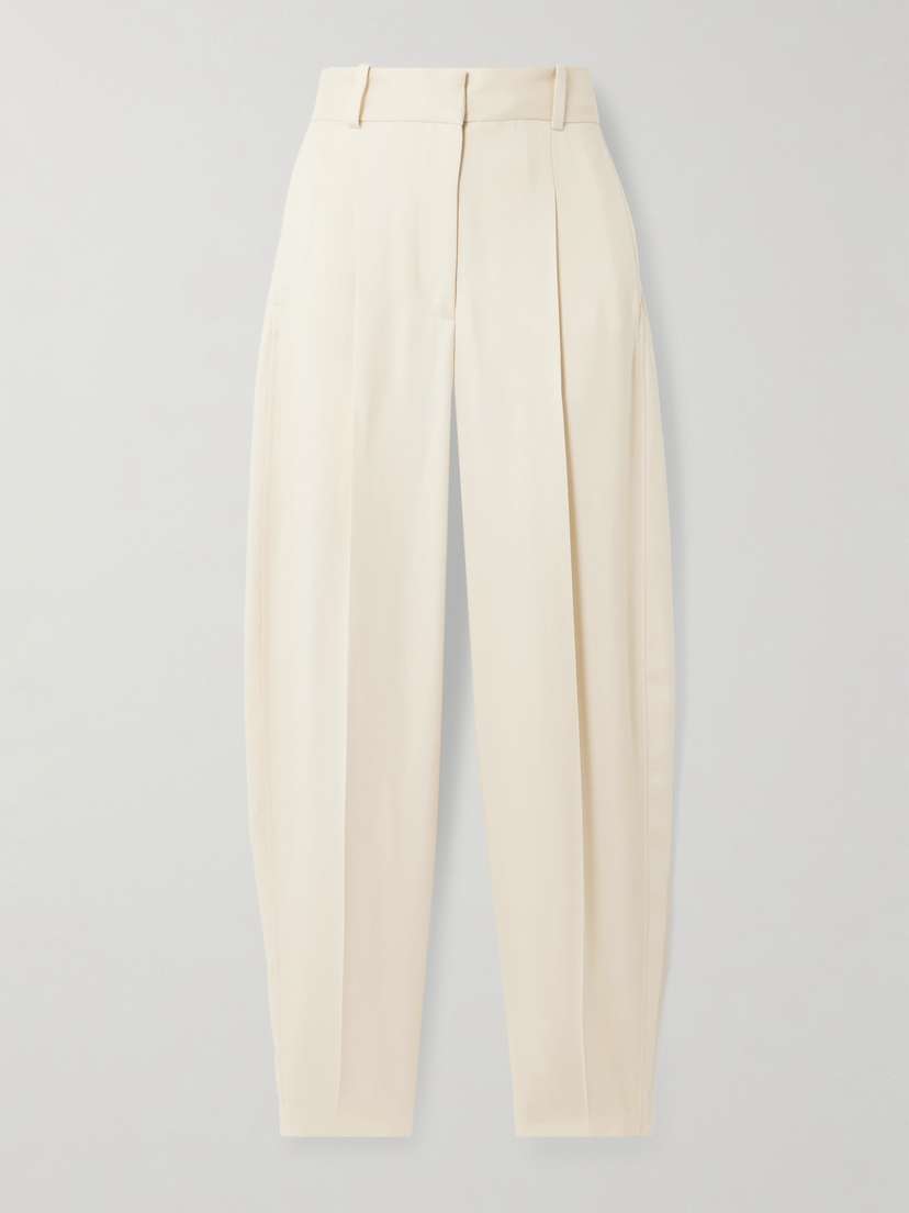 Joseph Germain Pleated Twill Tapered Pants
