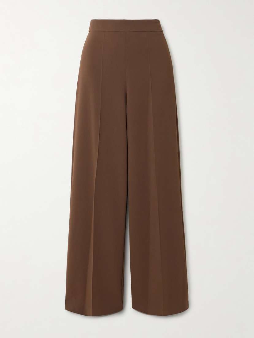 Joseph Alane Pleated Cady Wide-leg Pants