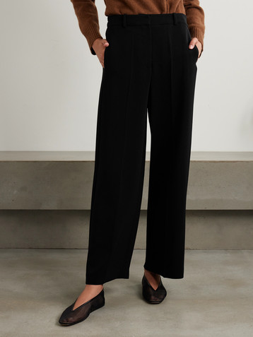 JOSEPH Tory crepe wide-leg pants