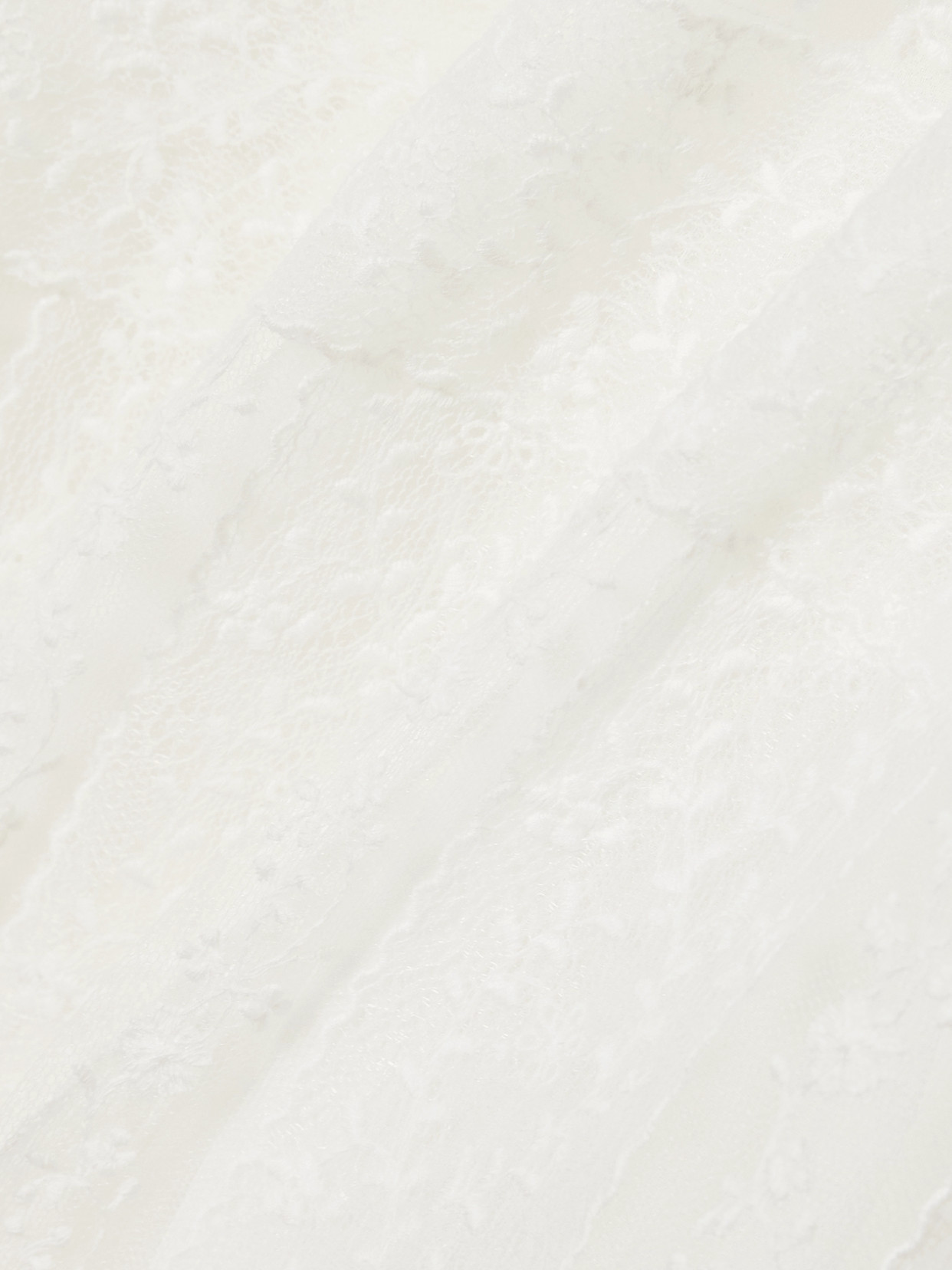 Costarellos Theia Embroidered Tulle Gown In Off-white