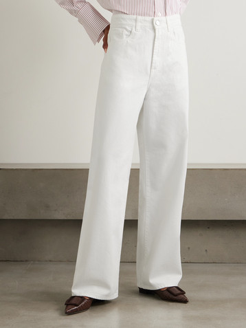 Róhe High-rise wide-leg jeans