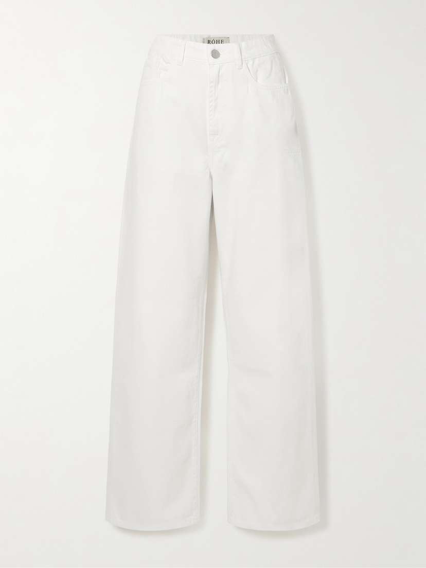 RÓHE High-rise Wide-leg Jeans