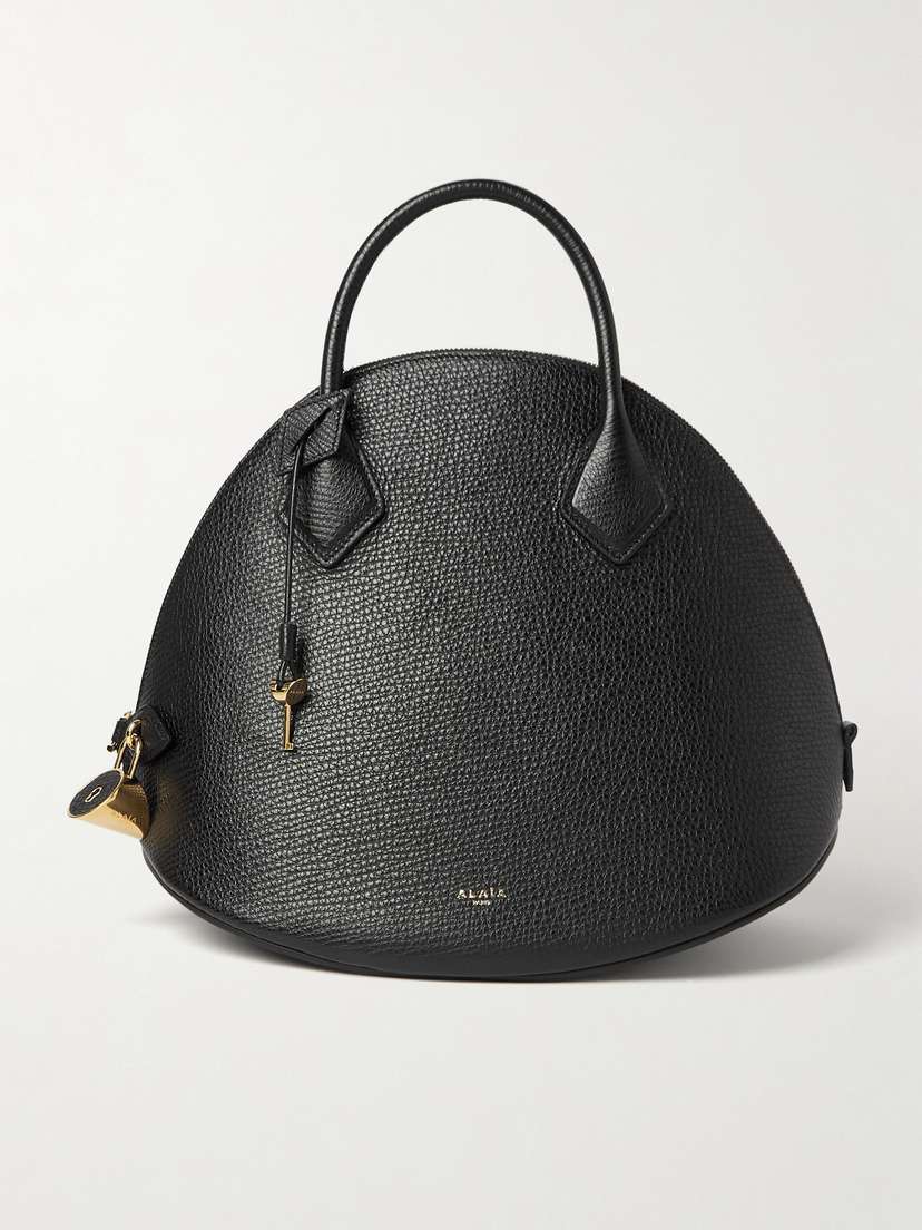 Alaïa Dome Embellished Textured-leather Tote