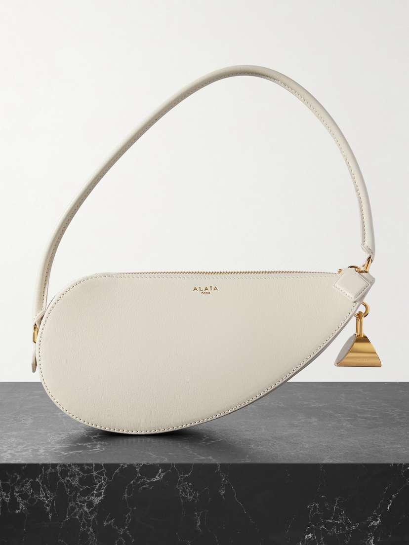 Alaïa Le Demi-cœur Leather Shoulder Bag