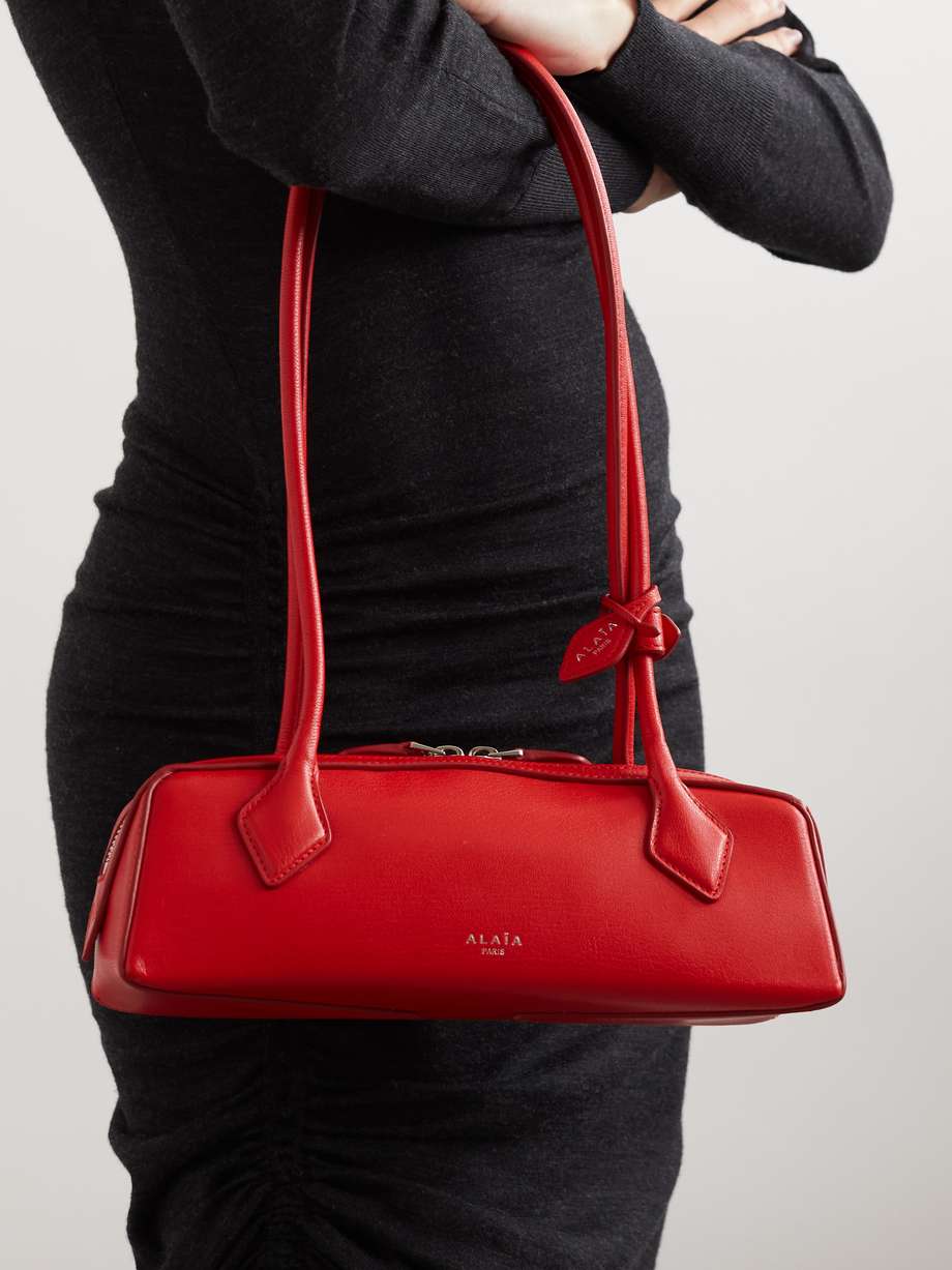 ALAÏA Women's Le Teckel Leather Shoulder Bag BELUPAON