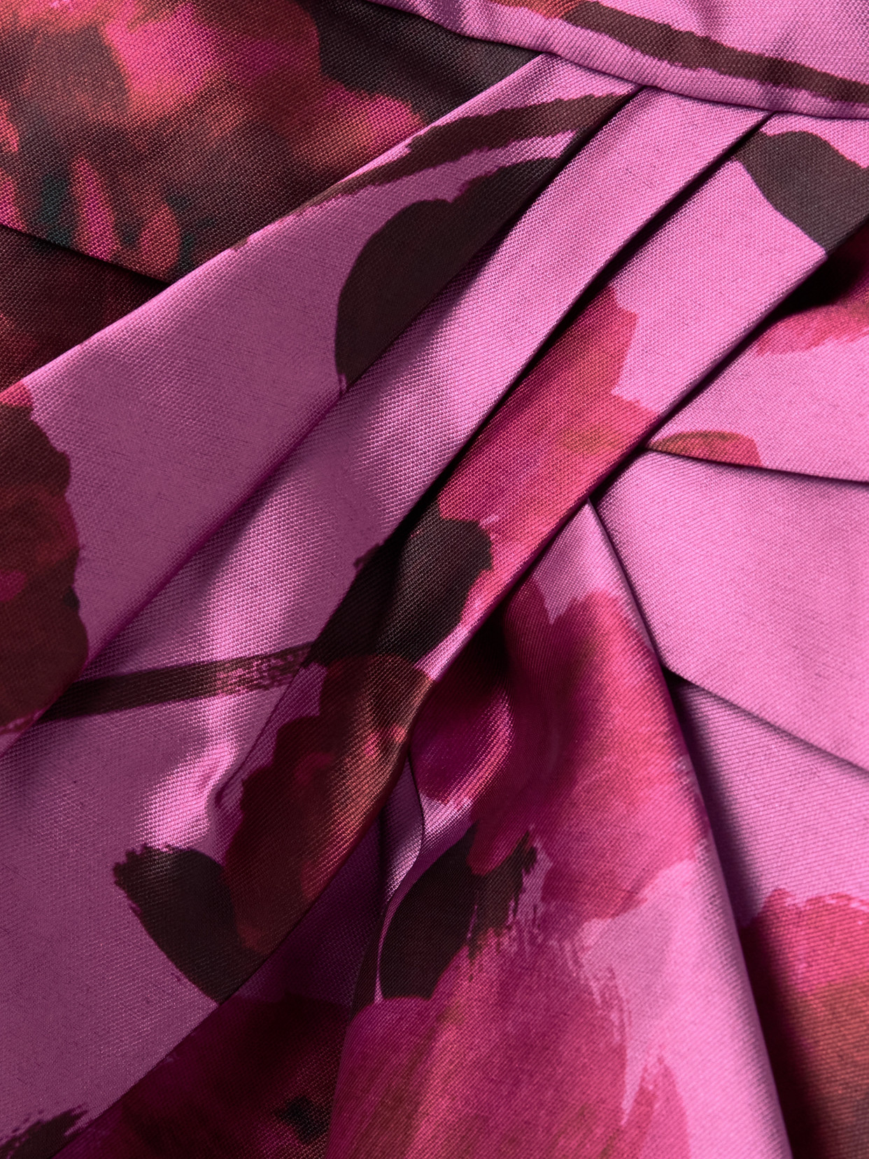 Erdem Floral Bow-detail Mikado Gown In Pink