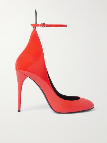 Alaïa 90 patent-leather pumps