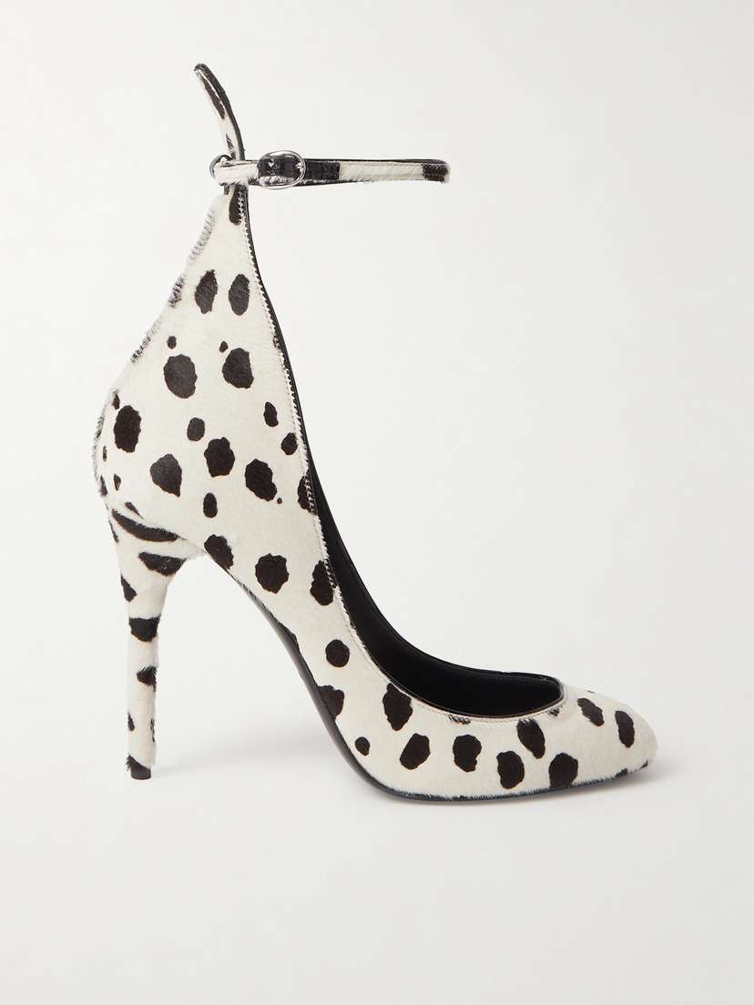 Alaïa 90 Calf Hair Pumps