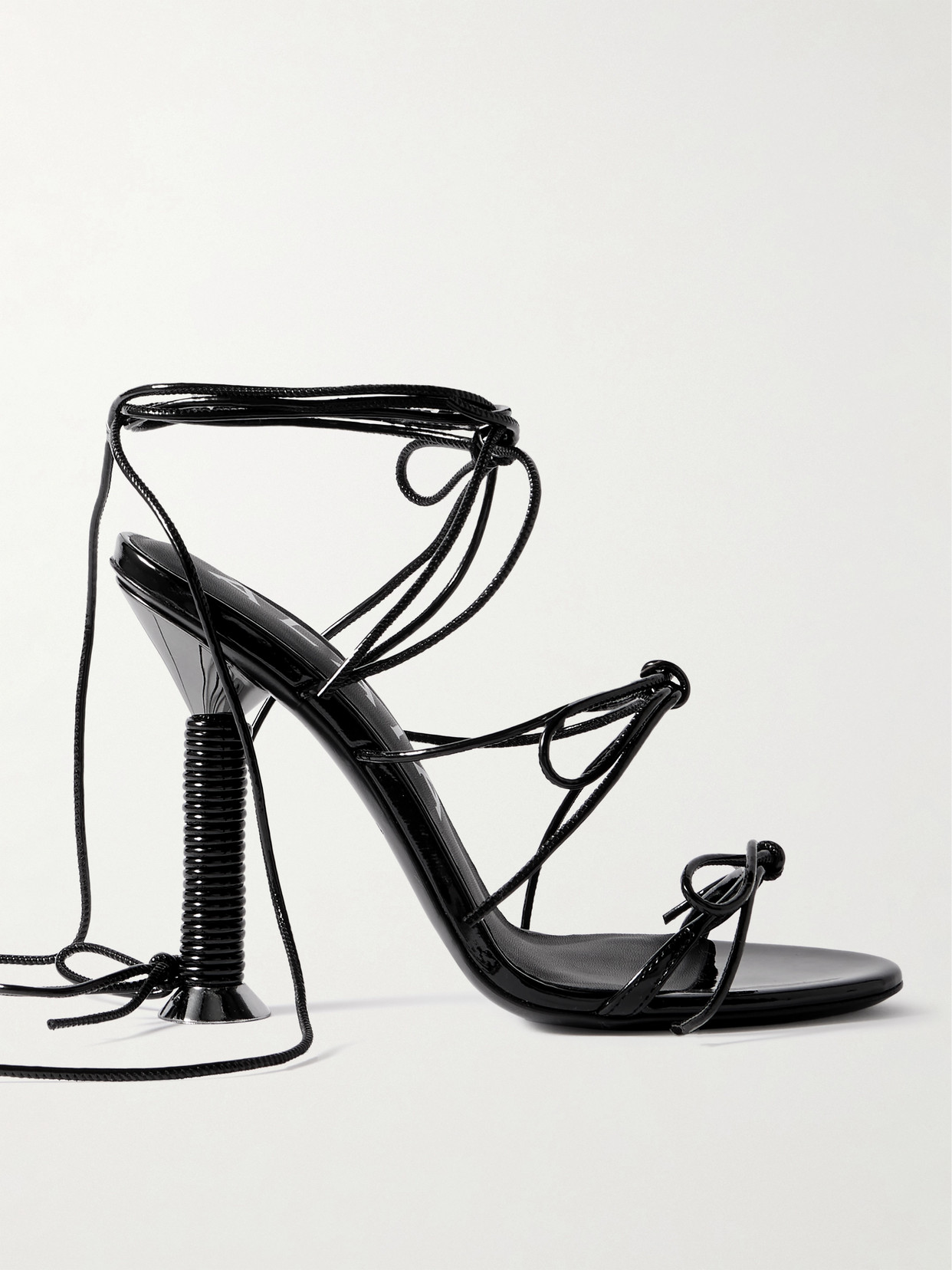 Alaïa Strappy Sandal In Black