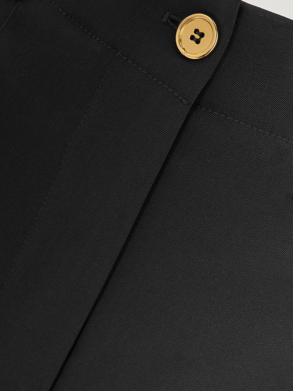 Patou Large Belt Trousers In Black