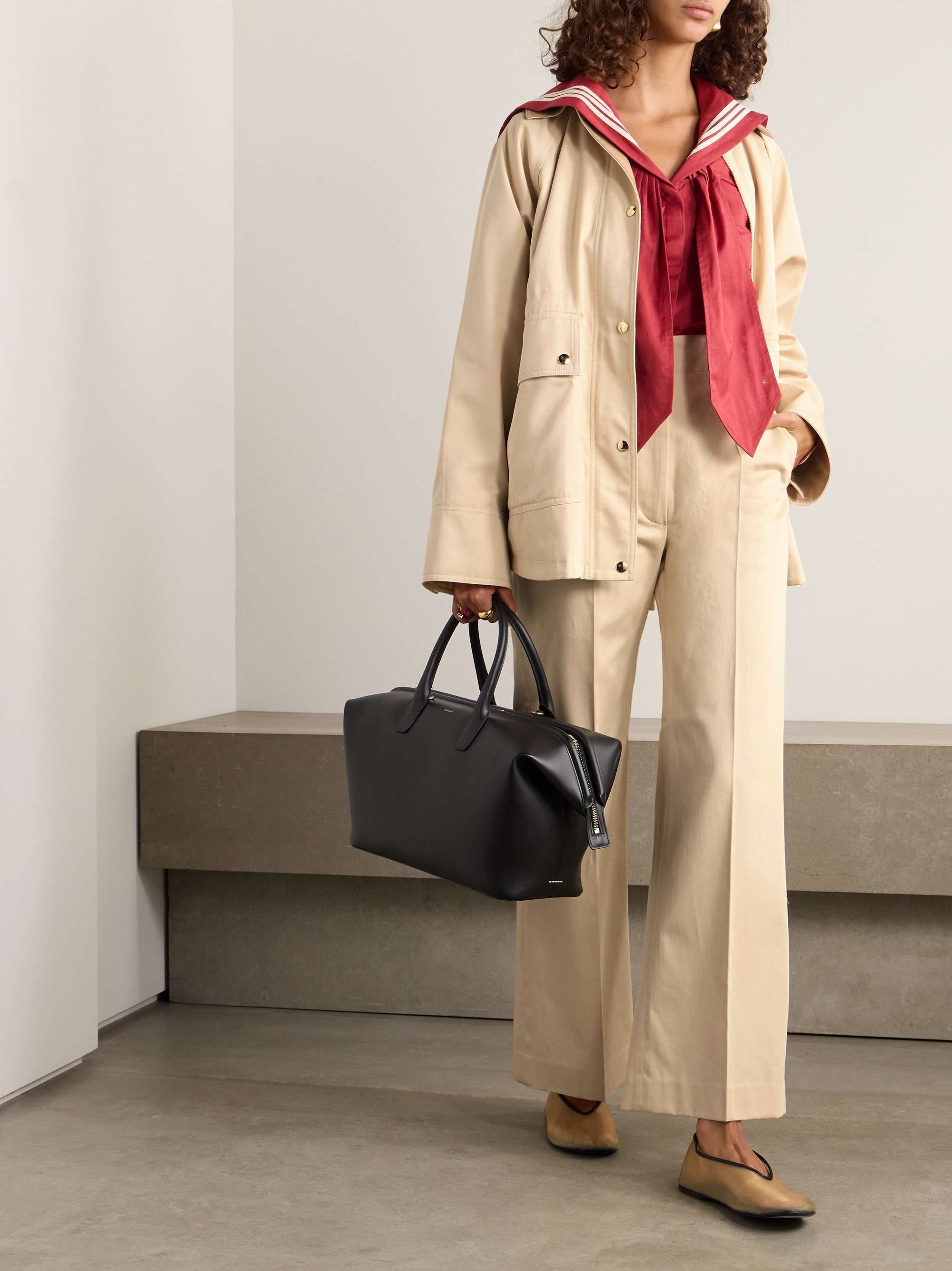 TOD'S Gomma Basso 59C patent-leather loafers | NET-A-PORTER