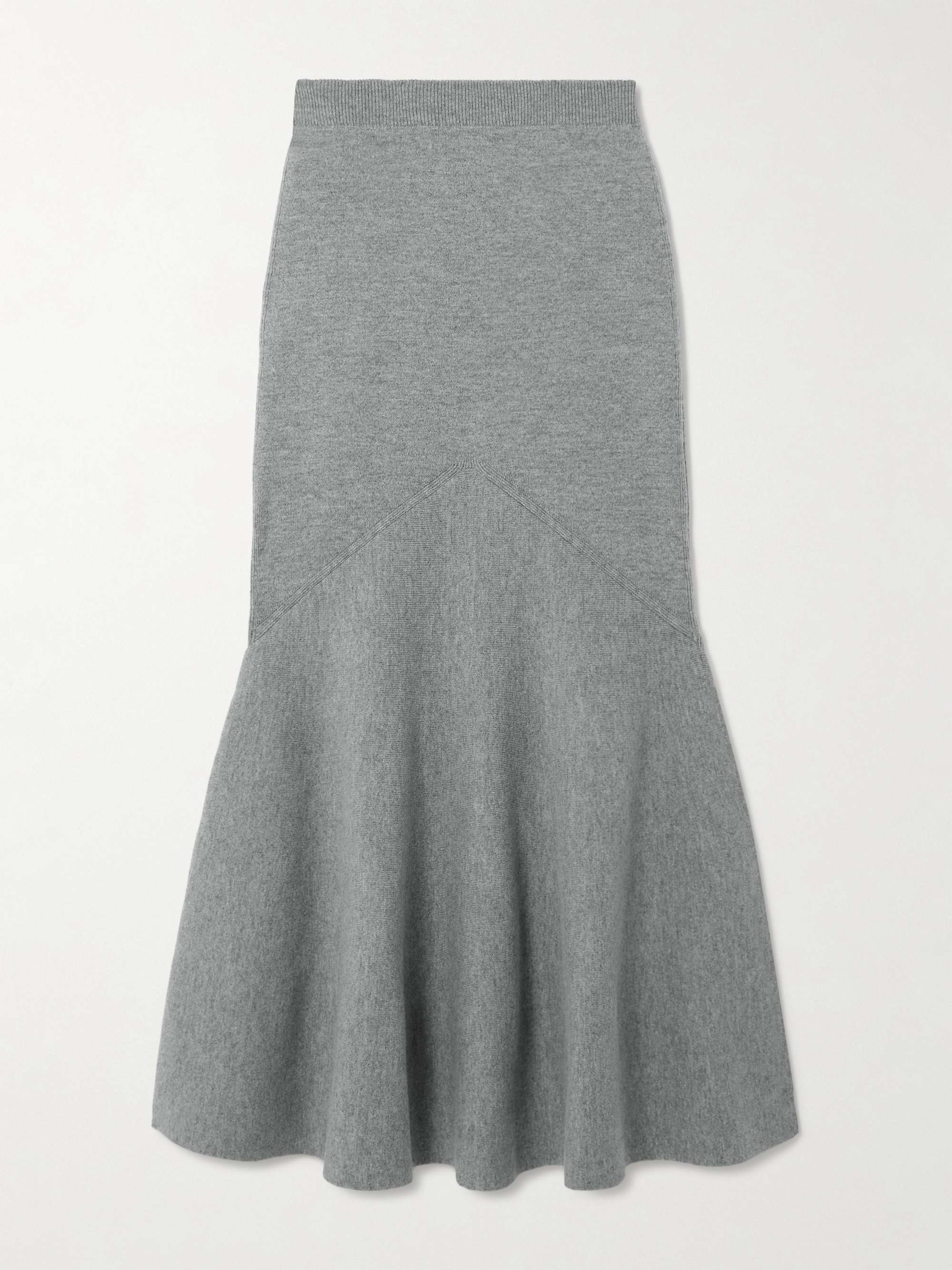 PATOU Wool-blend midi skirt | NET-A-PORTER