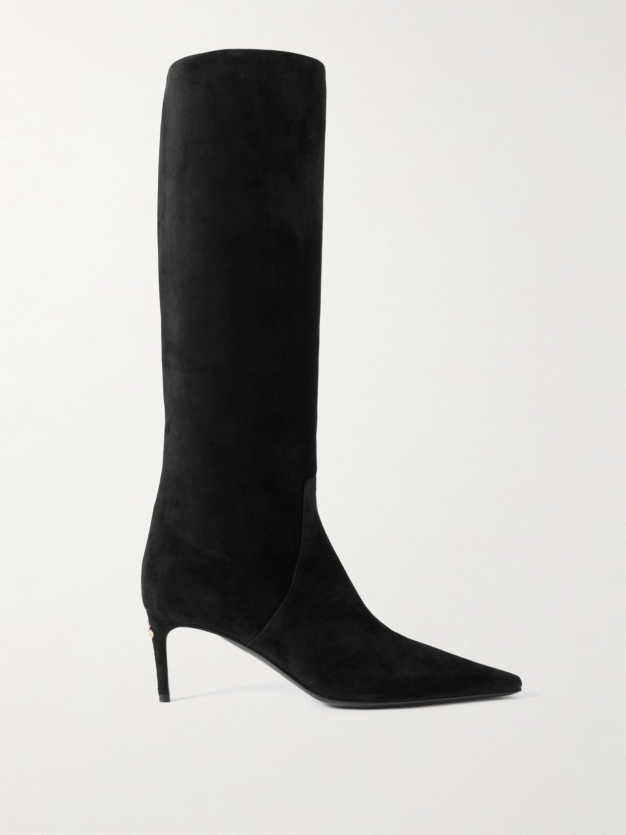 DOLCE & GABBANA MUN SUEDE KNEE BOOTS