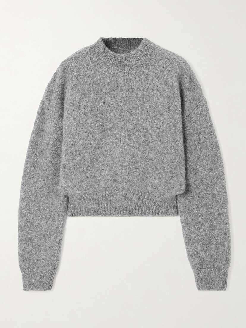 Jacquemus La Maille  Intarsia-knit Alpaca-blend Sweater - xxx large