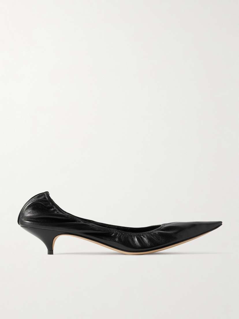 The Row Liisa Leather Pumps