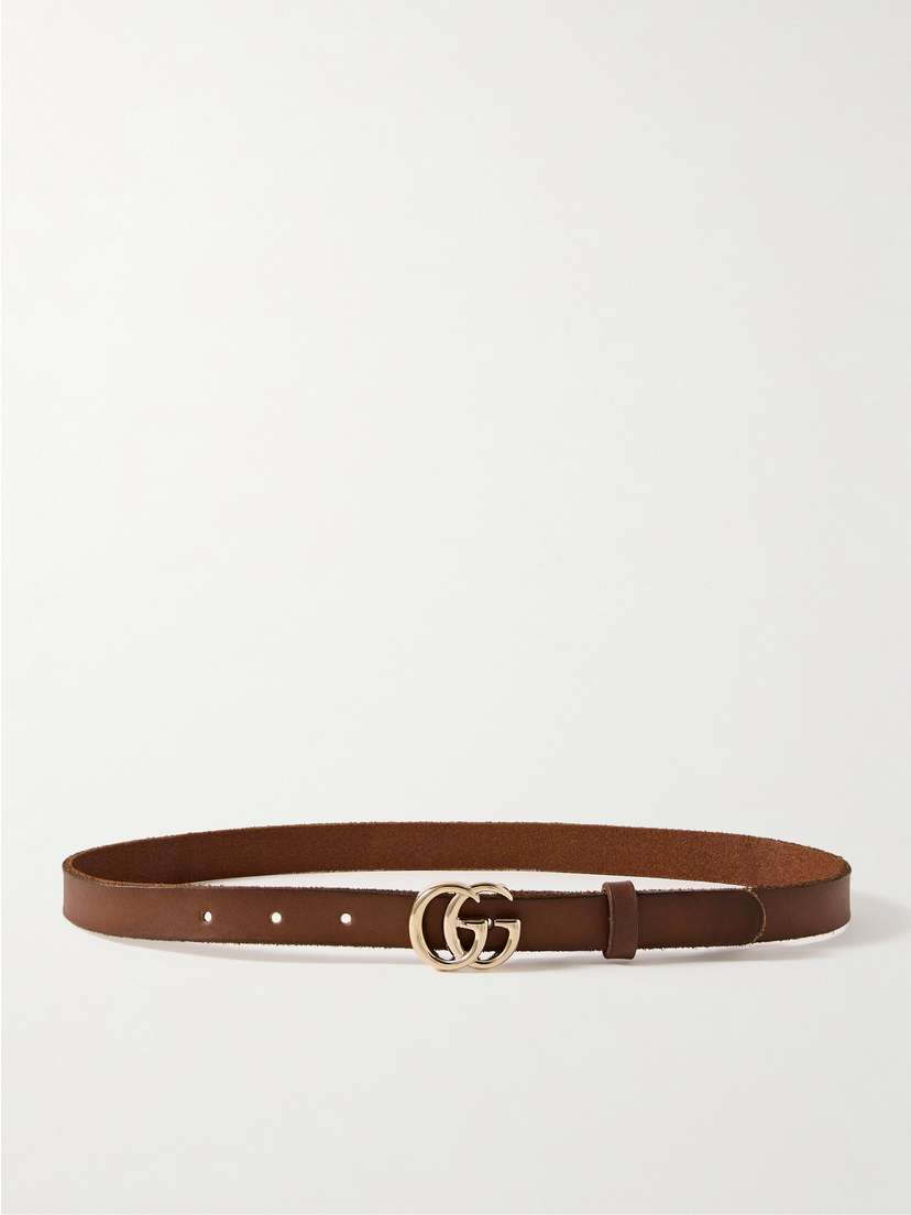 Gucci Gg Marmont Leather Belt