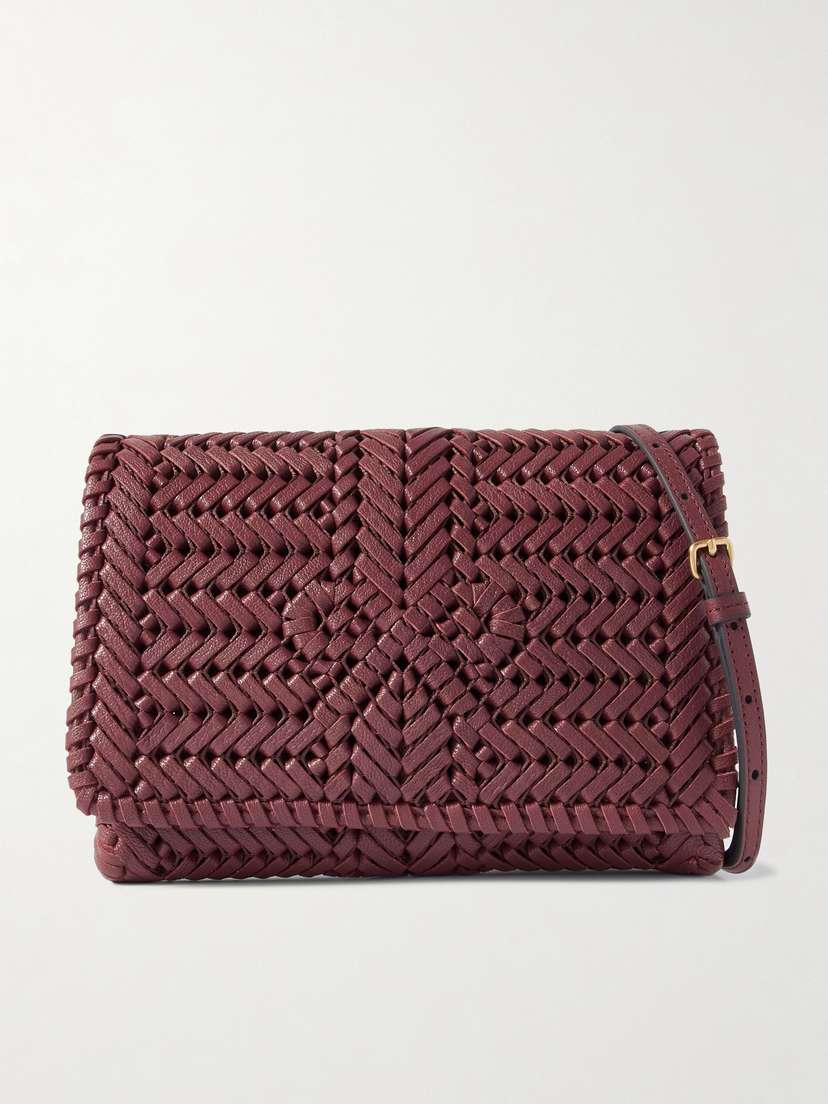 Anya Hindmarch The Neeson Woven Leather Shoulder Bag