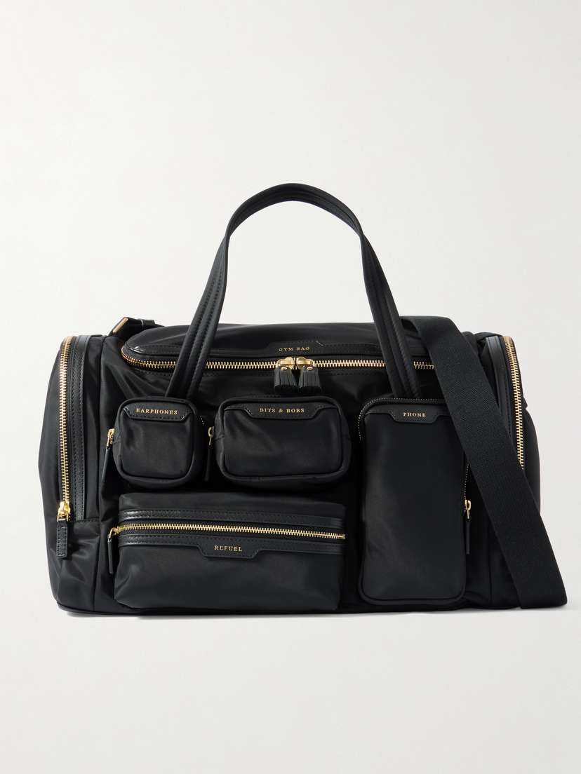 Anya Hindmarch Gym Leather-trimmed Econyl® Tote