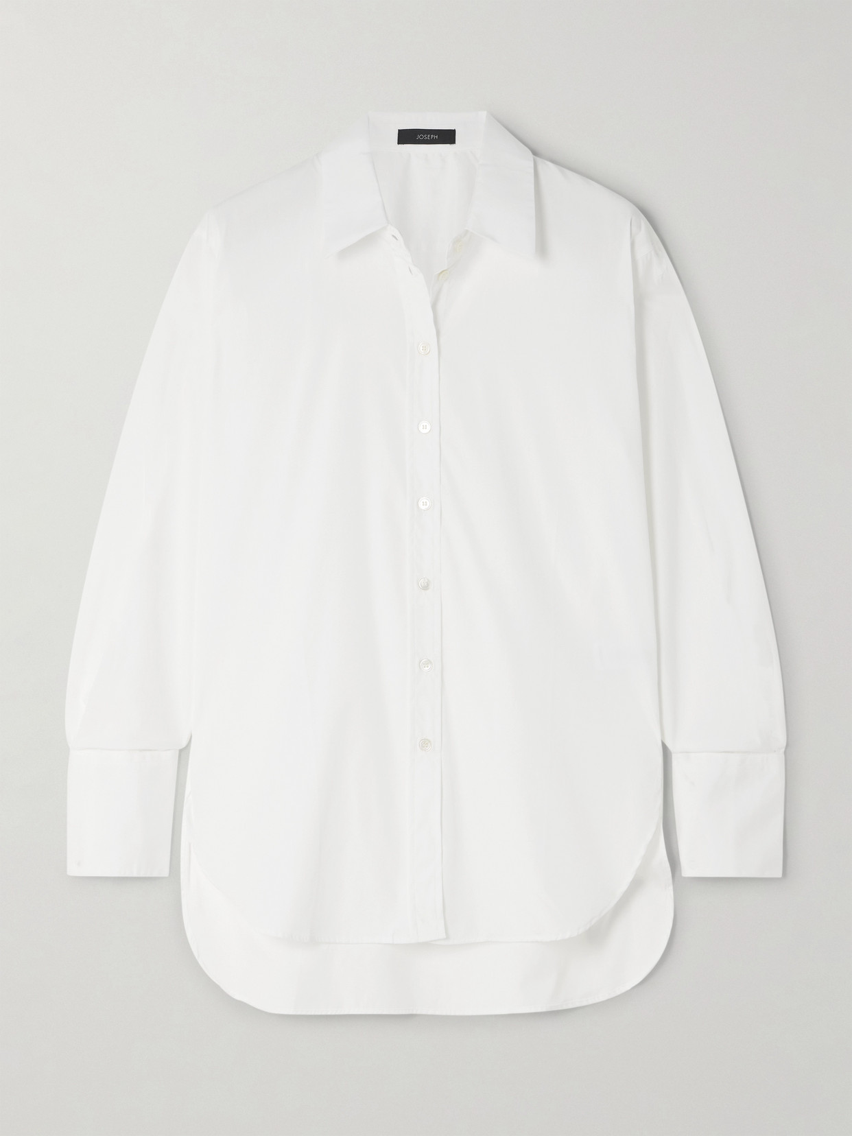 Joseph Joe Cotton-poplin Shirt In White