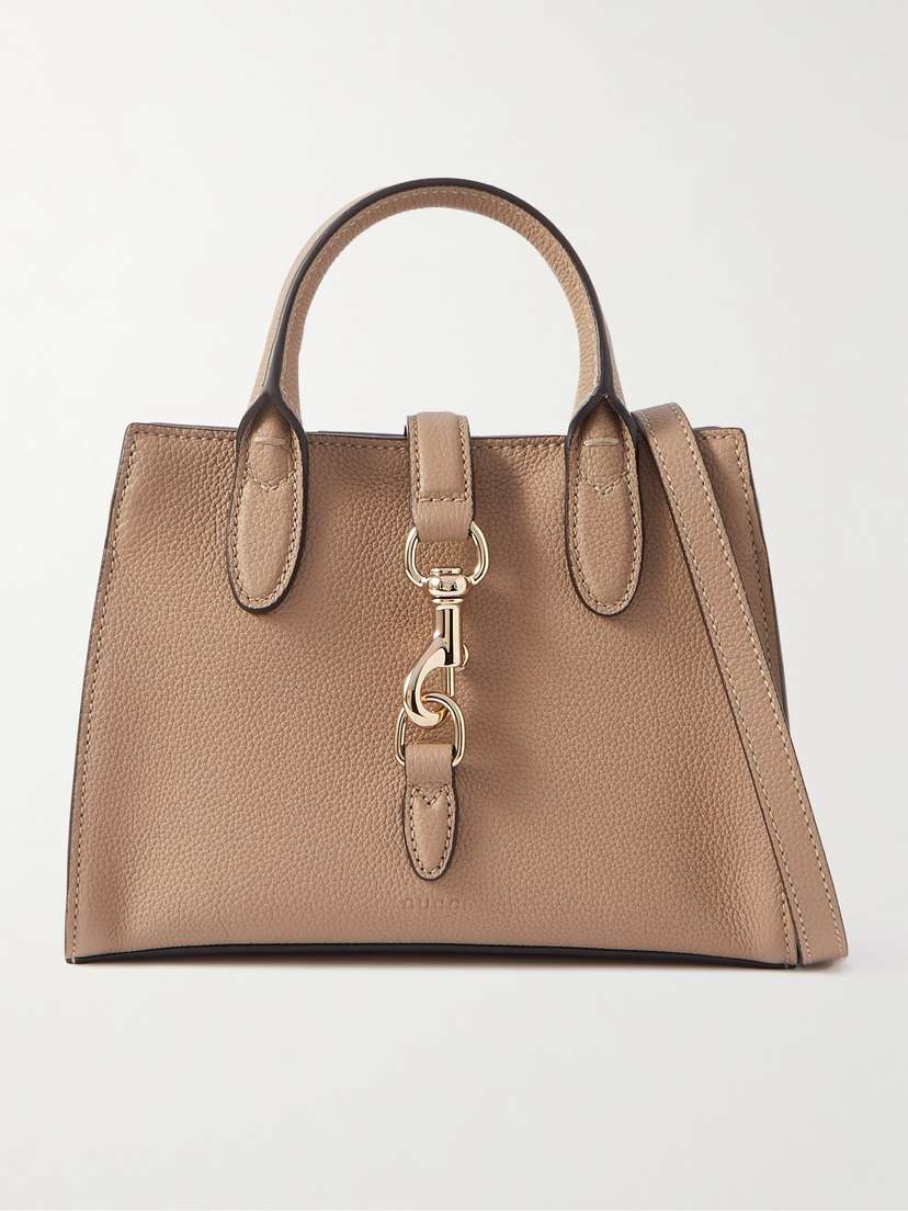 Gucci Jackie Textured-leather Tote
