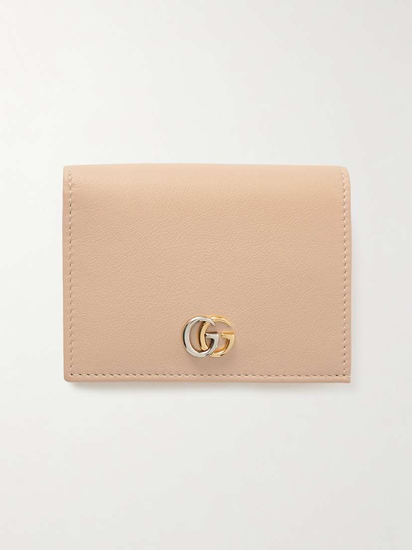 Gucci Petite Marmont Textured-leather Wallet