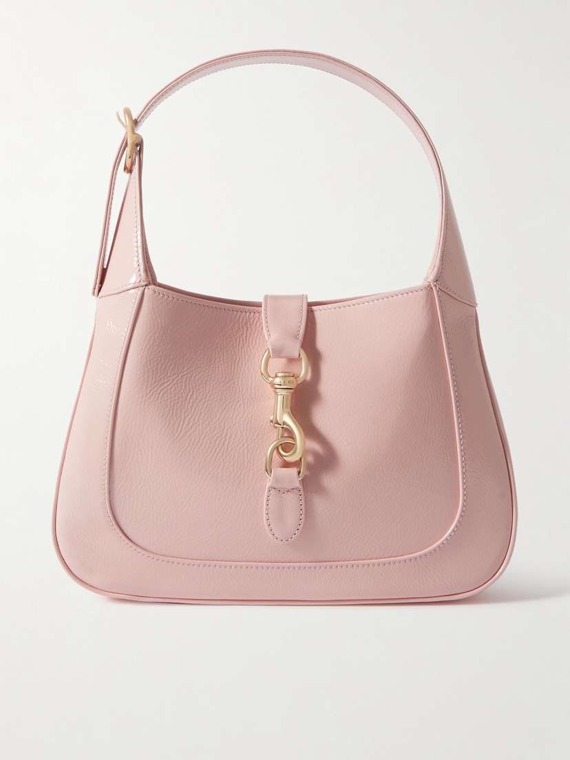 Gucci Jackie Small Patent-leather Shoulder Bag
